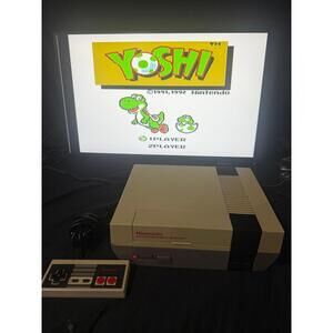 Nintendo NES Bundle W/ Yoshi Game